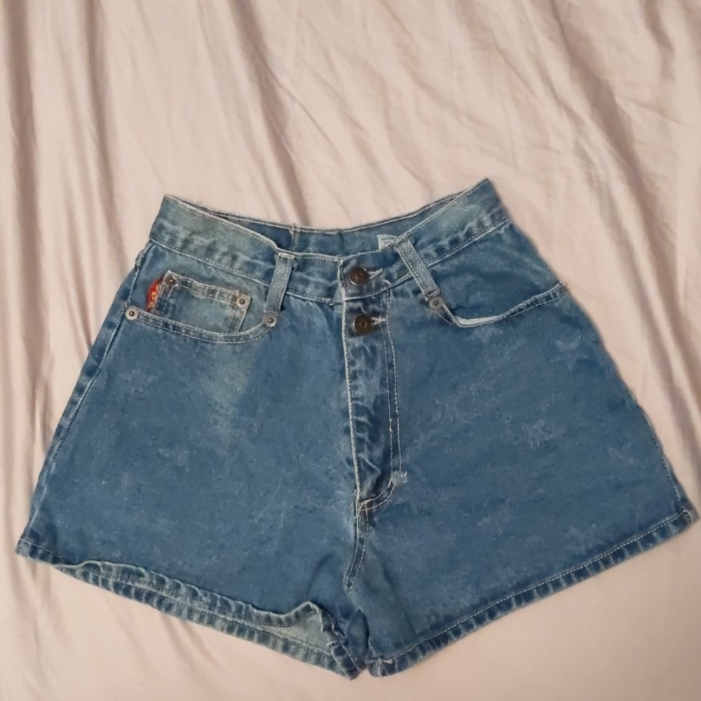 Vtg Junior's Pop Jeans Denim Shorts